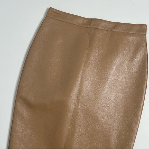 Robert Rodriguez Faux Leather Pencil Skirt - Picture 3 of 12